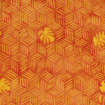 Anthology Batiks by Puravida by Shay for Fern Textiles 9096Q-1 Tangerine.