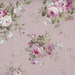 Antique Floral From Cosmo Textiles AP41601 Color 1B Pink.