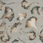 Autumn Forage by Boccaccini Meadows For Figo Fabrics 9050 Color 70 Grey.