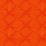 BIOGEO-3 By Adrienne Leban for Free Spirit Fabrics PWAL028.RED Orange.