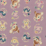 Bambi Vintage from un/no Japanese NN2305 Col. 11 Dusky Mauve.