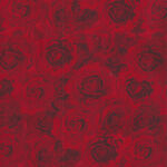 Basic Red By Stoffabrics 4502 217 Red Roses.