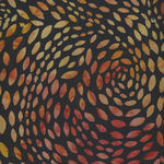 Batik Australia  BA-276 Black/Orange/Yellow