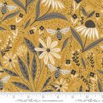 Bee Garden by Gingiber for MODA Fabrics M48410 15 Mustard.