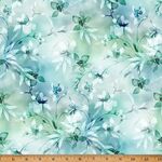 Blush Garden A Hoffman Spectrum Print W5499 016 Sky.