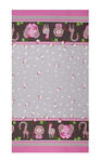 Born To Be Wild By Michael Miller Fabrics CX8403-Earth-D Double Ended Border.