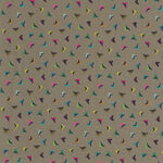 Botanica by Sally Kelly for Windham Fabrics 54019-2 Greige Multi.
