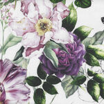 Botanical Charm A Hoffman Spectrum Print Fabric S#W5369 Col.14 Purple.