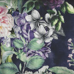 Botanical Charm Hoffman Spectrum Print Fabric S#W5369 081 Col. Violet.