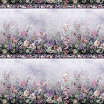 Botanical Charm Hoffman Spectrum Print Fabric S#W5373 Col.91 Amethyst.