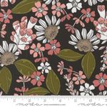 Botany by Alli K Design  MODA  Garden Bouquet Ink 11552 12 Black.