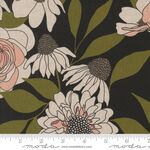 Botany by Alli K Design  Moda Mochi Linen Ink 11550 12L Black.