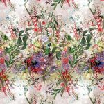 Bouquet By RJR Studio Digital Cotton Print RJ2200-GRID. Lush Landscape-Greenery.