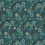 Bubble Dot Basics by Leanne Anderson for Henry Glass 9612 Col. 78 Teal.