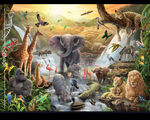 Carlie Edwards Collection for Devonstone DV 6010 Digital Panel 31" x 42" Africa.