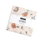 Chirp by Elena Amo for MODA Fabrics Charm Pack 5" x 42 Precut Squares 39030PP.