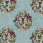 Christmas Magic by Kellie Rae Roberts for Benartex 13121 Col.183 Duckegg.