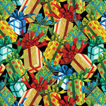 Christmas Spirit by David Galchutt for Benartex Fabrics Style 16276 Presents.