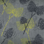 Colourways Leaves By Stof Fabric 4502 090 Grey.