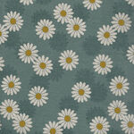 Cosmo Textiles Designed and Printed in Japan Good Taste AP21703 Col 1-E Teal Dai