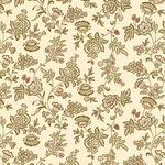 Cottage Linens (Cotton) For Henry Glass Fabric 108" Wide Quilt Back 460-44 Cream