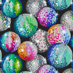 DISCO! by Lewis & Irene Threaded With Love D# A839 Co. 1 Multi Disco Ball.