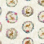 Deer Wilds by Robert Kaufman Design AQOD - 22715 - 90 - Pearl.