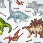 Dinosaur Planet by Timeless Treasures Fabrics TTC219 Color White