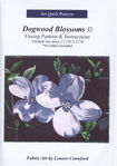 Dogwood Blossoms Art Quilt Pattern by Lenore Crawford