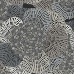 Dolce Vita By Deborah Edwards for Northcott Fabrics 22772 Colour 99 Charcoal/Tau