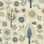 Enchanted Garden By Nutex Fabrics NZ. 89860 Colour 101.