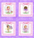 Fairy Garden by Nicola Mason for StudioE BQ6750 052 Panel 24 x 42 Multi 