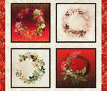 Festive Beauty Lara Skinner for Robert Kaufman Panel 36" x 42" Des. 21190.