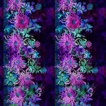 Floragraphix V Jason Yenter for In The Beginning Fabrics 1FGE Colour 2 Purple.