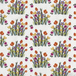 Floralicious by Lila Tueller for Riley Blake C13483 Colour White.