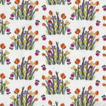 Floralicious by Lila Tueller for Riley Blake C13483 Colour White.