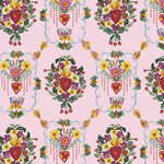 Folk Art by Nathalie Lete  PWNL029. Pattern Take Heart. Co. Powder.