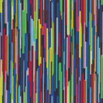 Fractal Forest by Art Loft & StudioE Fabrics BQ7285 077 Multi Vertical Downpour 