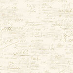 French Mill Created by Andover Fabrics Text Design 739 Colour L Warm Cream.