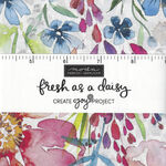 Fresh As A Daisy Charm Pack 42 x 5" Squares A Create Joy Project from Moda 8490.