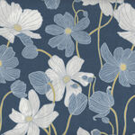 Fresh Linen by Katie O'Shea for Art Gallery Fabrics FRE32300 Blue.