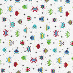 Gaming Zone From Northcott Fabrics Style 24572 Color 10 White.
