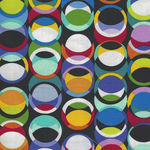 Geo-topia By Colour Principle For Henry Glass Fabrics Pattern 2385 Colour 99 Mul