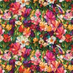 Gigi In The Garden by Peggy Collins for Camelot Fabrics Style#16240103 Col 1.