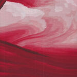 Glacier by Carol Bryer Fallert-Gentry for Benartex Fabrics 6700 Red.