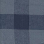 Good Taste from Cosmo Textiles Japan AY7707 2" Buffalo Check Color 4B Navy.