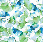 Graceful Garden By Hoffman Fabrics HS7731 445G Spearmint Gold.