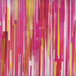 Gradients Parfait by Moda Fabrics MD33647-12 PinkStripe.