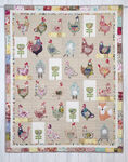 HEN HOUSE Quilt Pattern From Claire Turpin CT111 .