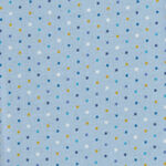 Handworks Homey Collection  Made in Japan DH12989L Color E Pale Blue Stars..